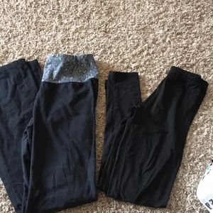Leggings and yoga pants bundle